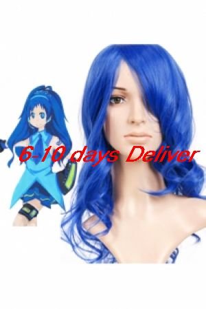Blue VOCALOID Nylon Cosplay Wig