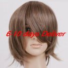 brown cosplay wig