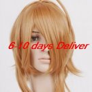 caramel blonde K-on! ritsu tainaka cosplay wig