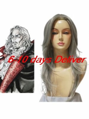 Castlevania Vampire Dracula Cosplay Wig