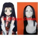 Code Geass Kaguya Sumeragi Cosplay Wig Long Black Anime Hair