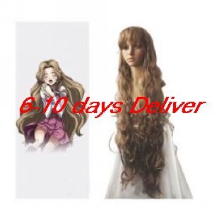 Code Geass Nunnally Vi Britainia Cosplay Wig