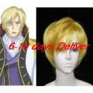 Code Geass Schneizel El Britannia Cosplay Wig