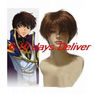 Code Geass Suzaku Kururugi Brown Cosplay Wig.jpg