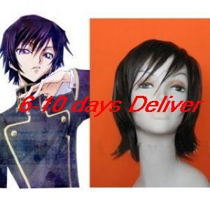 Code Geass Zero Lelouch Lamperouge Cosplay Wig