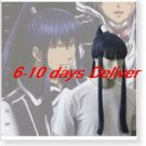 D.Gray-Man Kanda Yuu Cosplay Wig