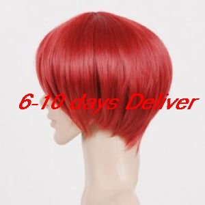 dark red Starry Sky Yoh Tomoe Cosplay Wig
