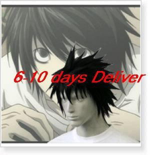 Death Note L Ryuuzaki Cosplay Wig