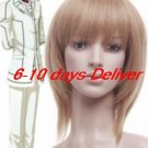 Deep Gold Vampire Knight Ichijou Takuma Nylon Cosplay Wig
