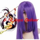 Deep Purple Ikkitousen Kanu Unchou Cosplay Wig