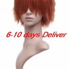 Fabulous Red Anime Nylon Cosplay Wig