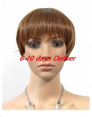 fancy dress party wigs lady gaga short straight hair Wigs