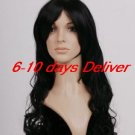 Fashion Black Macross Frontier Sheryl Nome Cosplay Wig