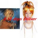 Final Fantasy Rikku Cosplay Wig