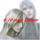 Final Fantasy VII 7 Yazoo Cosplay Wig