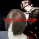 Final Fantasy VIII 8 Squall Cosplay Wig