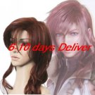 Final Fantasy XIII 13 Lightning Cosplay Wig