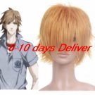 Gold Sweet Pool Nylon Cosplay Wig