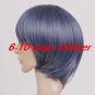 Grey Blue Black Butler Kuroshitsuji Cosplay Ciel Cosplay wig