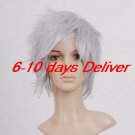Grey Final Fantasy VII Cloud Strife Cosplay Wig
