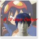 Gurren Lagann Simon Cosplay Wig