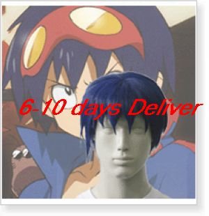 Gurren Lagann Simon Cosplay Wig