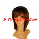 High Quality Synthetic Brown Straight Hair Wig
