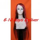Inches Long Auburn Red Cosplay Wig