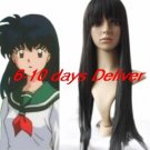 InuYasha Higurashi Kagome Cosplay Wig