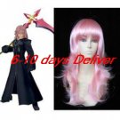 Kingdom Hearts II Organization XIII Marluxia Cosplay Wig