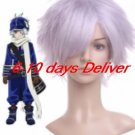 Lavender   Letter Bee-Lag Seeing Nylon Cosplay Wig
