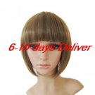 Length High Quality Synthetic Blonde Bob Style Hair Wigs