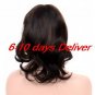 Length High Quality Synthetic Natural Look Dark Coffee With Golden Brown European Weave Hair Wig
