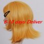 Light blonde Vocaloid Kagamine Rin Cosplay Wig