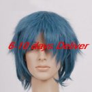 light blue cosplay wig