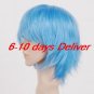 light blue Starry Sky Homare Kanakuto Cosplay wig