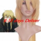 Light Golden  Saint Seiya Hades Nylon Cosplay Wig