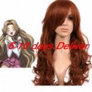 Light Golden CodeGeass Nunnally Vi Britannia Nylon Cosplay Wig