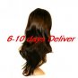 Long High Quality Synthetic Black Curly Hair Wig