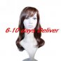 Long High Quality Synthetic Golden Brown Straight Hair Wig