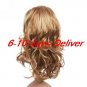Long High Quality Synthetic Light Blonde European Wave Hair Wig