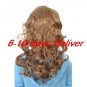 Long High Quality Synthetic Light Brown Curly Hair Wig