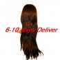 Long High Quality Synthetic Light Brown Straight Hair Wig