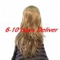 Long High Quality Synthetic Natural Look Blonde Curly Hair Wig