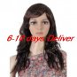 Long High Quality Synthetic Nature Look Light Brown Curly Hair Wig