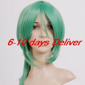 long jade green starry sky kotarou hoshizuki cosplay wig