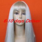 Long Silky Blonde Cosplay Wig