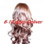 Long Synthetic Red Curly Hair Wig