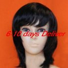 Black Cosplay Wig