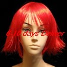 Medium Red Cosplay Wig